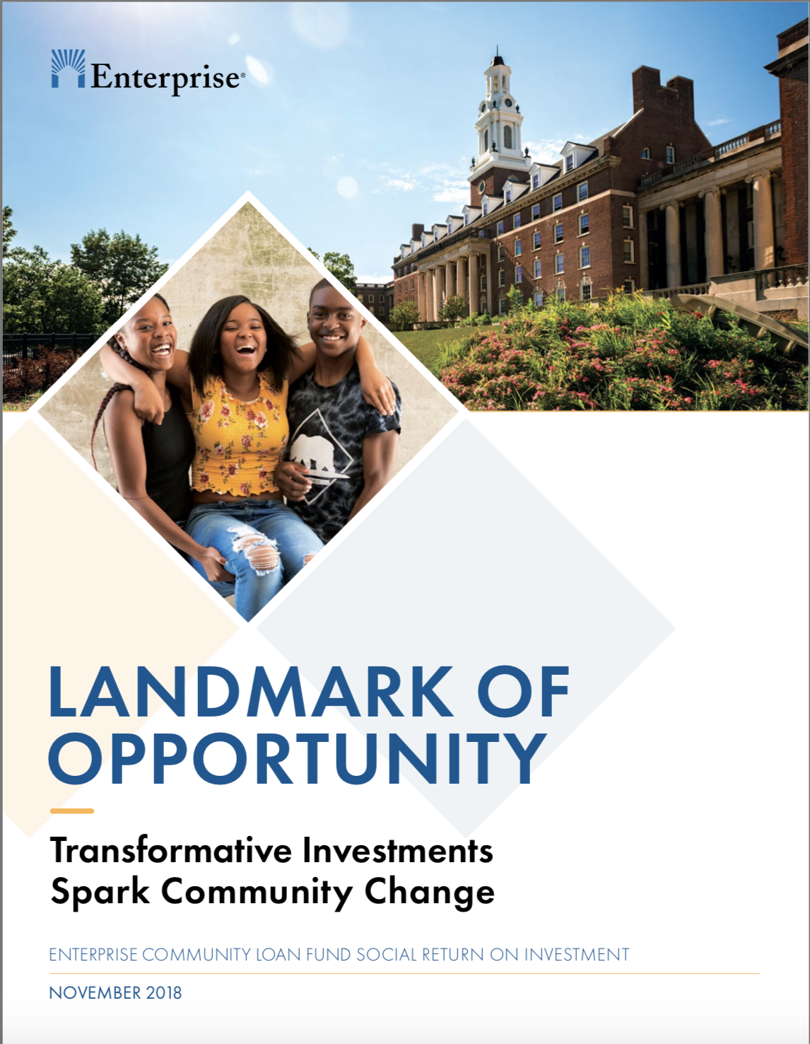 Landmark of Opportunity Transformative Investments Spark